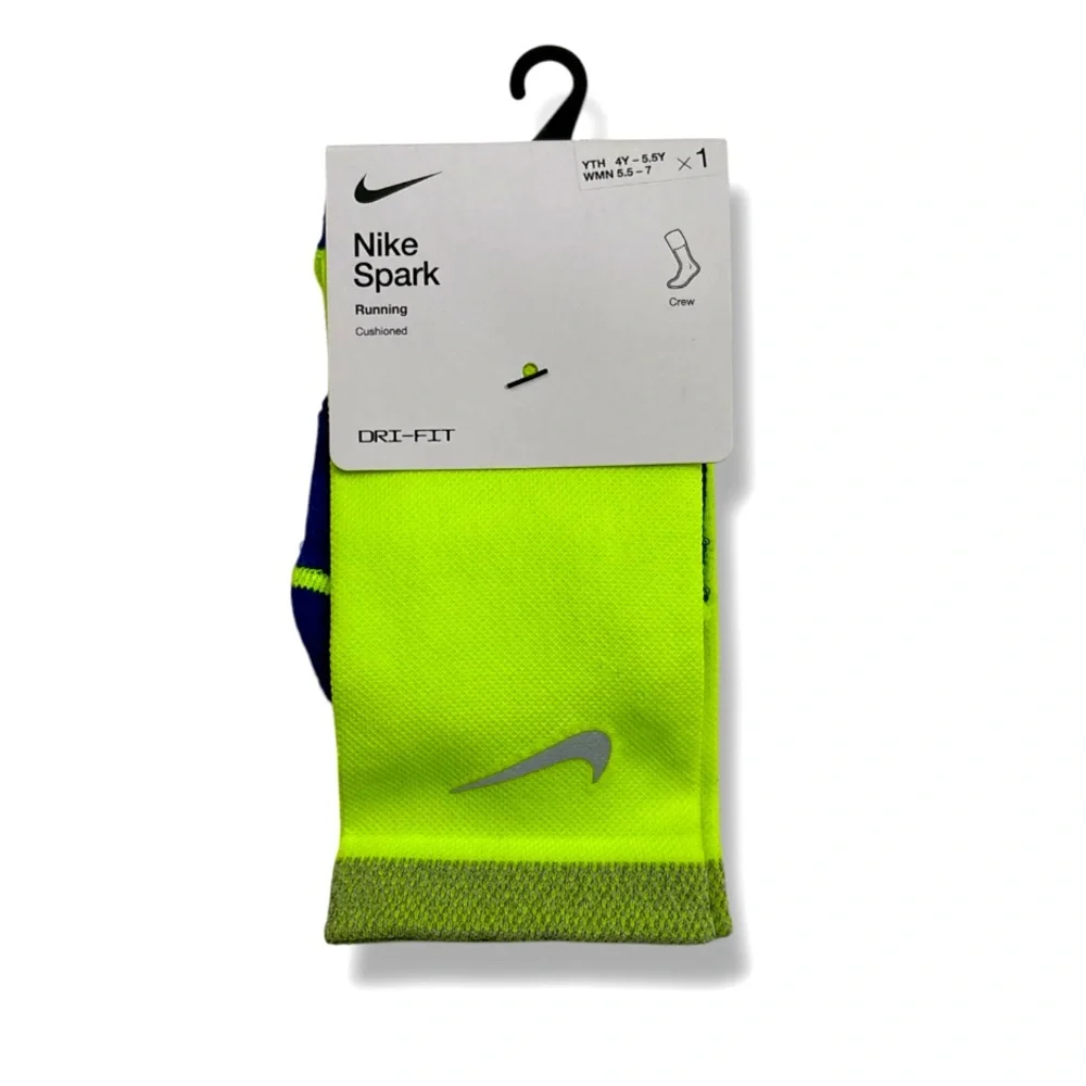 Nike Spark dri-fit Cushioned Crew Running Socks CU7200-703